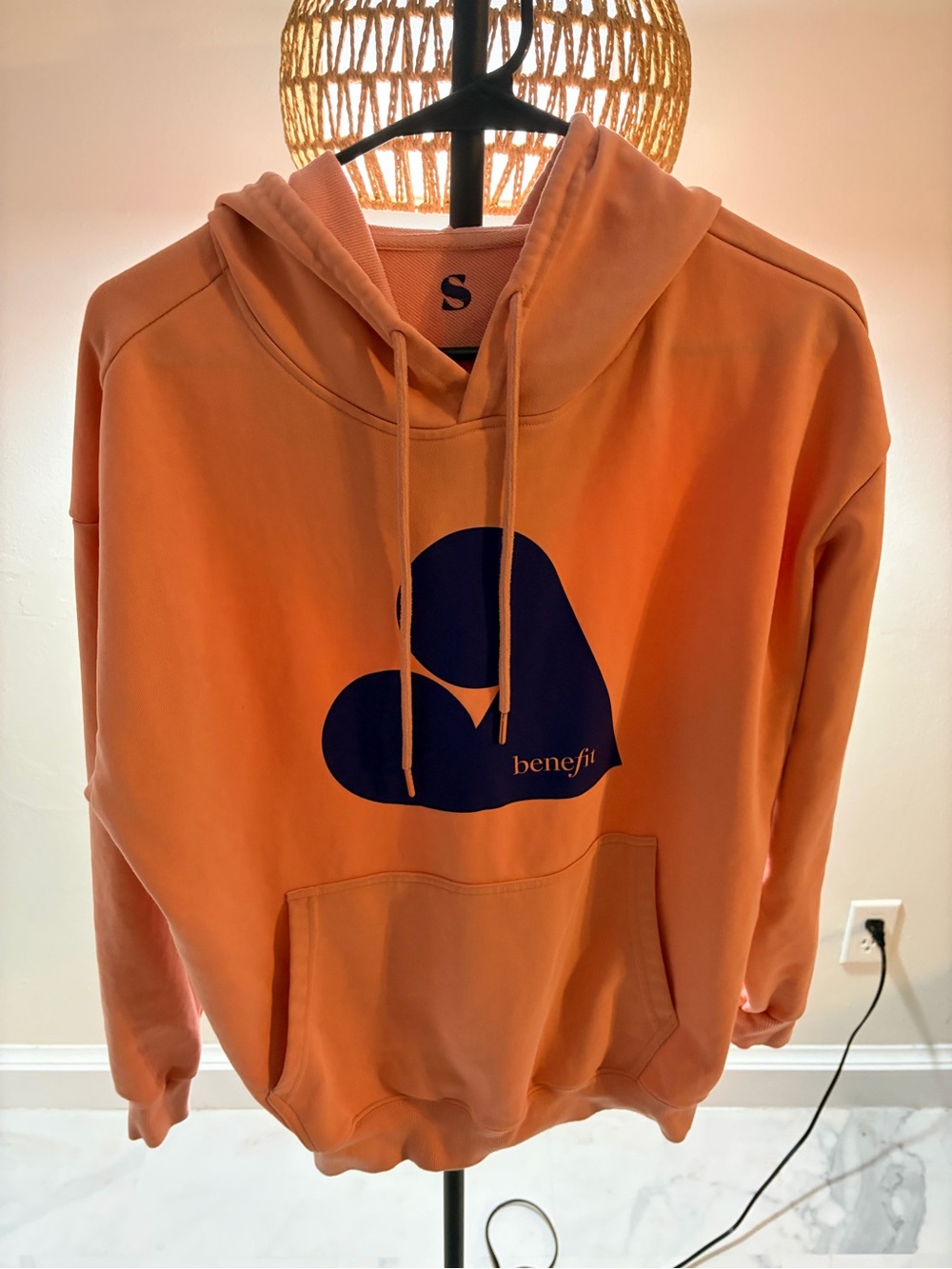 Benefit pink Graphic Hoodie - Men's Sweatshirt